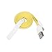Rock Flat Micro-USB Cable for Smartphones (Yellow) RS.198.00
