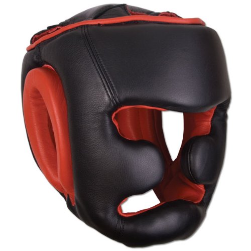 Ringside Full Face Training Boxing Headgear, Black, Small