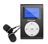reproductor mp3 - sunstech skybt 4gb bl Reproductor MP3 / WMA de 4GB, pantalla de 1,1" (2,79 cm) y radio digital FM con 20 presintonías.