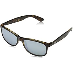 Ray-Ban Gafas de Sol para Hombre, Gris