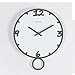 Produktbild Wall Clock Creative Light-wanduhr ZDDAB Holz 14 Zoll Stille Quarzuhr Wohnzimmer Kreative Wanduhr Pendeluhr Dekorative Wanduhr (Farbe : Gray frame white surface)