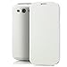 Produktbild Saxonia Samsung Galaxy S3 Hülle Täsche Flip Case Schutzhülle Handytasche mit Klappverschluss Weiß