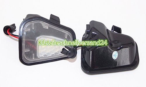 KFZTEILESCHNELLVERSAND24 3330002 LED Umfeldbeleuchtung Spiegel – smash