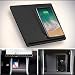 Produktbild SayHia Dual Wireless Phone Charger Pad (Modell 3) Dual QI Wireless Phone-Ladedock Mittelkonsole Drahtloses Ladegerät für Tesla Modell