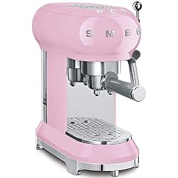 Smeg ECF01PKEU Cafetière Expresso Rose