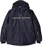 Kinder Ski Jacke CMP Jungen Skijacke Jacke, Black Blue, 140