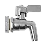 Hahn aus Volledelstahl Bielmeier 069100 Auslaufhahn 3/8 Zoll, Volledelstahl, für Einkoch- und Glühweinautomaten