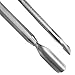 Accessotech Stainless Steel Nail Cuticle Spoon Pusher Remover Cutter Nipper Clipper Cut Set