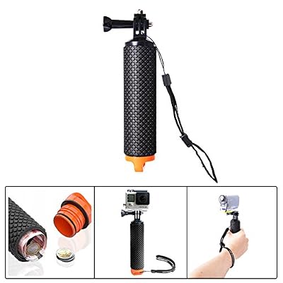 Fantaseal® Action Caméra Poignée Flottante pour GoPro Poignée Flotteur Caméra Stabilisateur Perche de Selfie Selfie Stick Handle Grip Bobber GoPro Supper pour GoPro Hero 5 / 4/ 3+/ 3/ Session / SJCAM SJ4000 SJ5000 / Garmin Virb XE Virb Ultra 30 / Xia…