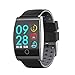 Produktbild BZLine Bluetooth Smartwatch, Smart Color Bildschirm Kalorien Übung Herzfrequenz Schrittzähler Smart Watch für iOS Android Samsung Huawei Sony LG HTC Google Herren Damen Kinder Mädchen Jungen (Grau)
