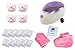 Kit: Paraffin Bath(Wax), Hands, Feet, 4x ROSA MOSQUETA (4 X 500ml) + Heater, PREMIUM QUALITY, UK plug