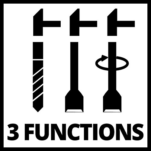 Einhell Bohrhammer TE-RH 38 E (1050 W, 9 J, Bohrleistung Ø 38 mm, SDS-Max-Aufnahme, Metall-Tiefenanschlag, Virbrationsdämpfung mit Andruckanzeige, Koffer) - 9