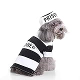 MATERIAL ECOLÓGICO - Este disfraz para perros está hecho de poliéster y material de algodón, con cualidades de alta transpirabilidad. Sin olor y no tóxico, de alta calidad con la característica de la moda para un uso duradero y cómodo.