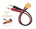 Produktbild MakerStack 4 stücke xt60 stecker Batterie ladeadapter 4mm bananenstecker ladekabel für rc Hubschrauber Quadcopter xt60 lipo Batterie stecker Ladung