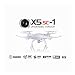 Produktbild Syma X5SC Verbesserter Neue Version Syma X5SC-1 Falcon Drone HD 2.0MP Kamera 4-kanal 2,4 G Fernbedienung Quadcopter 6 Achse 3D Klapp Fliegen UFO 360 Grad Eversion Mit 4GB SD Karte - Weiß, x5sc-1