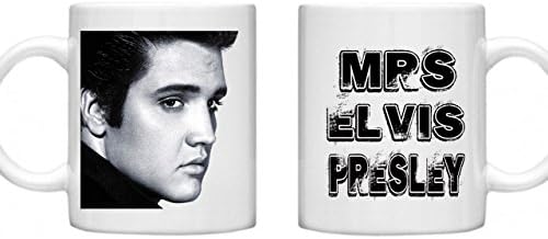 Elvis Presley, Gifts For Her, Gifts For Mom, Mum, Mrs Elvis Presley, Funny Mug Design Printed On Microwave & Dishwasher Safe 11oz Mug / Cup