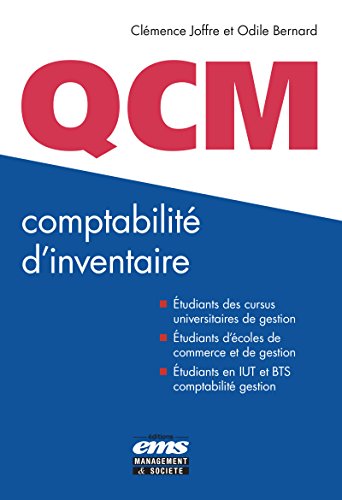 QCM, comptabilité d'inventaire
