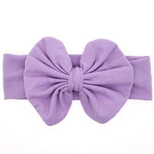 Jastore®8 pcs Baby Mädchen Haarbänder Bowknot Kopfschmuck Kinder Haarschmuck Stirnband Fotoshooting - 6