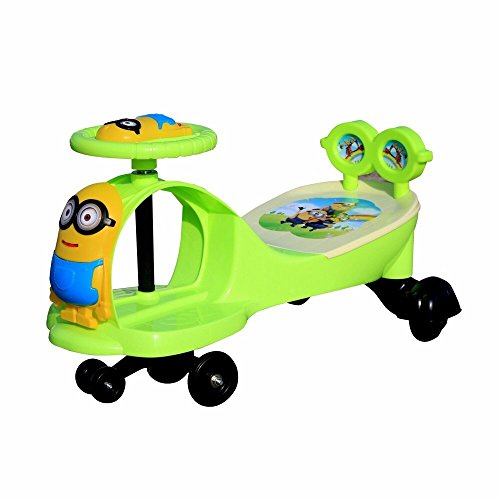 AAN KAY TOYS Green Colour Baby magic car