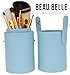 Beau Belle Make Up Brushes - 7pcs Professional Make Up Brushes - Make Up Brush Set + Make Up Brush Pot - Makeup Brushes
