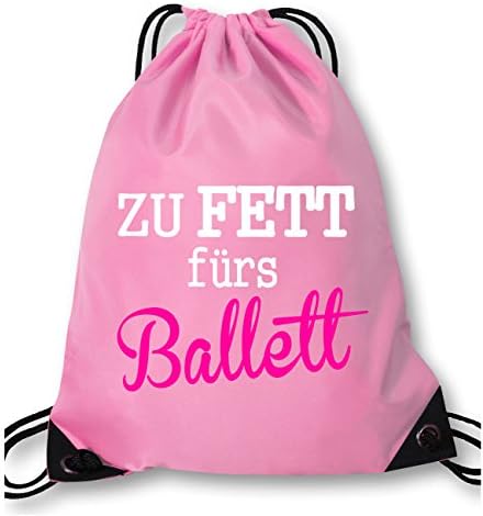 Luckja zu fett fürs Ballett. Gym/Sports Bag