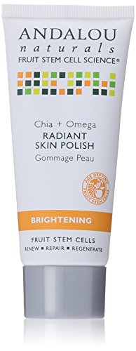 Andalou Naturals Radiant Skin Polish Brightening Chai Plus Omega, Brightening Chai Plus Omega, 2 oz