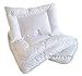 MDSS Luxury 2 pcs BABY BEDDING SET/PILLOW + DUVET to fit cot or cot bed DUVET SIZE 135 X100 CM