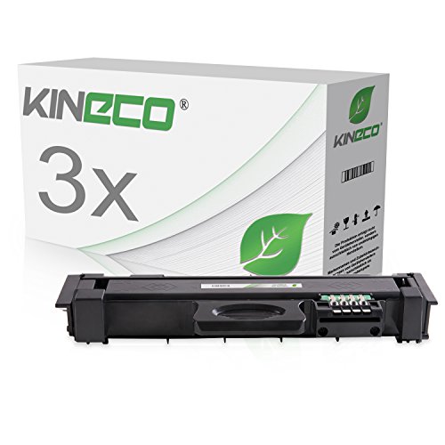 3 Toner kompatibel zu MLT-D116L MLTD116L für Samsung Xpress M2835DW/SEE, Xpress M2825ND/SEE, Samsung Xpress M2675FN/XEC, SL-M2625, SL-M2875 - MLT-D116L/ELS - Schwarz je 3.000 Seiten