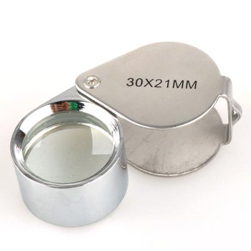 Price comparison product image ANKKO Loupe Jeweler Magnifying Glass 30×21mm