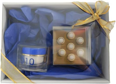 Q10 Power Gift Pack Includes Ampoule Treatment 7 x 5 ml, Eye and Lip Cream 30 ml