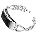 Produktbild Muium Ersatz-Edelstahlarmbandarmbänder für die Uhr Huawei B5 Smart Armbanduhr Edelstahl Uhren-Armband Uhrenarmbänder Uhrband Armbanduhr Silber