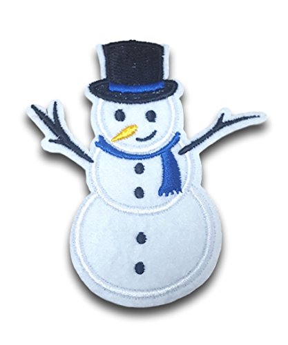Buy Xmas Christmas Snowman Embroidered 
