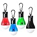 Produktbild Alfie Camping Licht, LED-Zelt Lampe, LED Camping-Laterne, wasserfest tragbar Zelt Licht, Unwetter, Wandern, Angeln, Notfall Leichte Akku Lampe für Outdoor und Indoor – 4 Pack