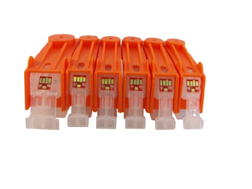 6 cartouches d encre compatibles et rechargeables quip es avec puces ARC auto reset chip inclusif gris remplacent Canon PGI 525 BK CLI 526 BK CLI 526 C CLI 526 M CLI 526 Y CLI 526 G compatibles avec Canon PIXMA MG6150 MG6250 MG8150 MG8250 6 cartouches d encre compatibles et rechargeables quip es avec puces ARC auto reset chip inclusif gris remplacent Canon PGI 525 BK CLI 526 BK CLI 526 C CLI 526 M CLI 526 Y CLI 526 G compatibles avec Canon PIXMA MG6150 MG6250 MG8150 MG8250