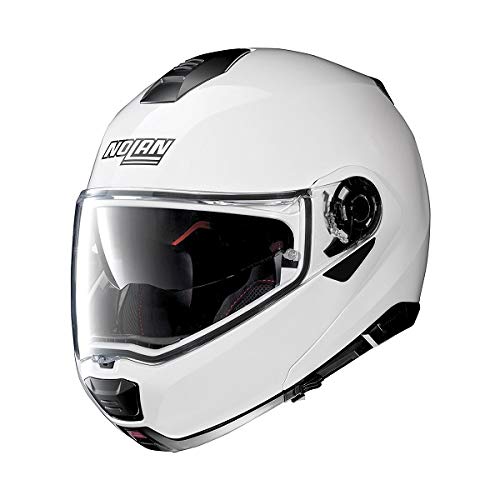 Casco Nolan N100-5 Especial N-COM 015 TAMAÑO Blanco S