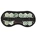 Produktbild H.Yue Sleeping Eye mask, Magnetic Massager Blackout Blindfold Eyes Cover for Travel Afternoon Nap Shift Work (2#)