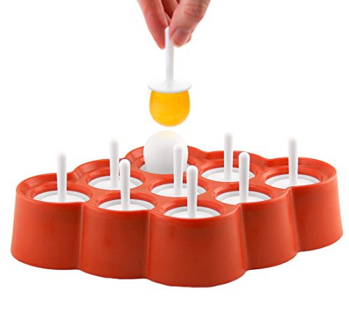 Joyoldelf mini Ice Pop Maker,Silikon Ice Lolly Moulds mit Bonus 3 Silikon Eis Lutscher Formen – Machen Sie gesunde Ernährung für Ihre Kinder - 4