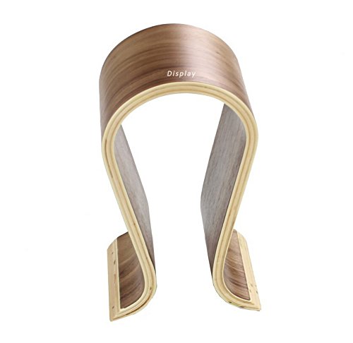 Preisvergleich Produktbild UK Display Ständer für Kopfhörer, Holz, Walnuss-Finish