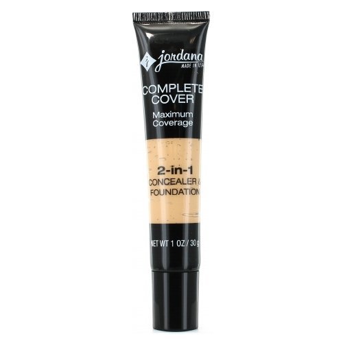 Jordana Complete Cover 2-in-1 Concealer & Foundation - Natural Beige