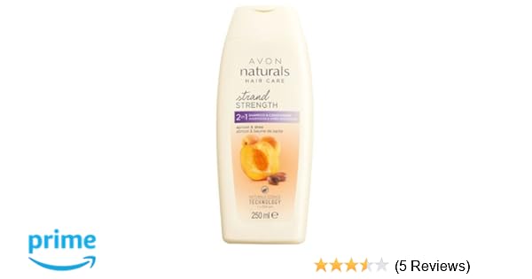 Avon 2 In 1 Naturals Shampoo And Conditioner Golden Apricot And