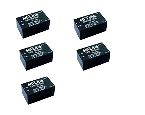 HI-Link HLK-PM01 AC-DC 220V bis 5V Step-Down Netzteil Modul Intelligent Haushalt Schalter Netzteil Modul 5 Stück /Set - 2