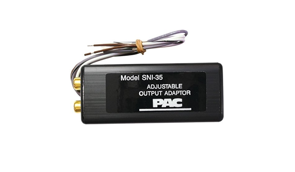 PAC SNI-35 Variable LOC Line Out Converter : Amazon.de: Auto ...