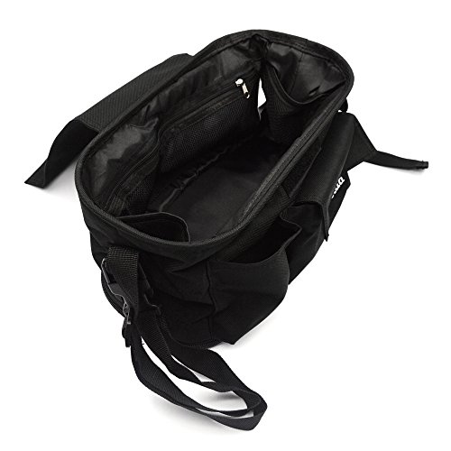 Universal-Kinderwagen Organizer Baby Korb Kinderwagen Travel Windel Tasche schwarz