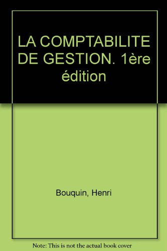 La  Comptabilité de gestion