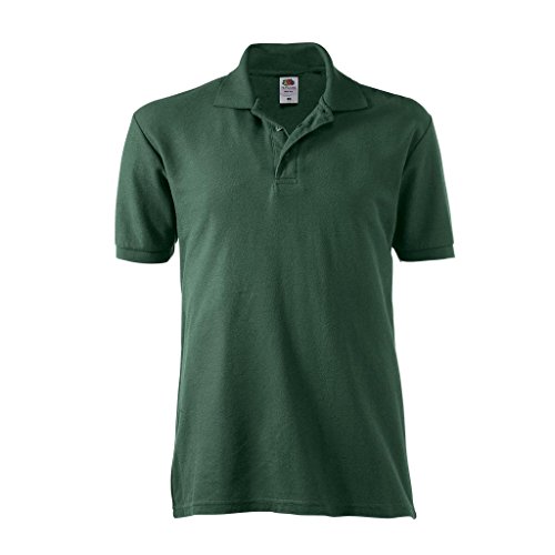 Preisvergleich Produktbild Fruit of the Loom Polo-Shirt grün / XXL