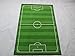 FunkyBuys® Kids Childrens FOOTBALL FIELD (100 x 165cm) Rug Mat Modern Design Play Mat Nursery Rugs Non Slip - 3 Sizes Best Price
