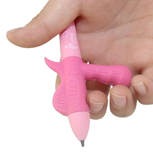 Agarres para l  pices  3PCS Set Ularma Nuevos Ni  os L  piz Titular Herramienta De Correcci  n De La Postura Del Apret  n De La Ayuda De Escritura De La Pluma  Color aleatoriamente   Regalo lindo para el regalo