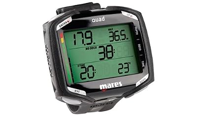 Mares 414134, Horloge pour plongée Mixte Adulte Taille Unique Noir/Blanc