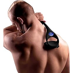 BaKblade Back Shaver 2.0, Tondeuse Corps Homme Rasoir Manuel Dos Epilation Rasoir Corps Homme Le Cadeau Parfait Pour Votre Homme (DIY), 2 Lames De Rasoir
