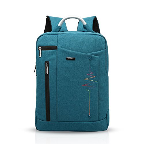 Preisvergleich Produktbild FANDARE Rucksack 15.6 Zoll Laptoprucksäcke Fahrradrucksäcke Notebook Wanderrucksäcke Schulrucksack Arbeit Daypack Reisen Studenten Herren Damen Multi-Tasche Stoßfest Wasserdicht Polyester Saphir